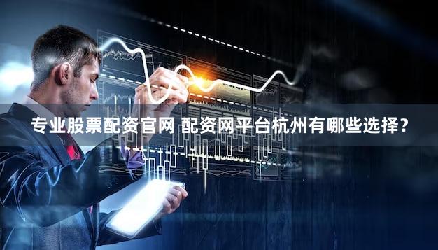 专业股票配资官网 配资网平台杭州有哪些选择？
