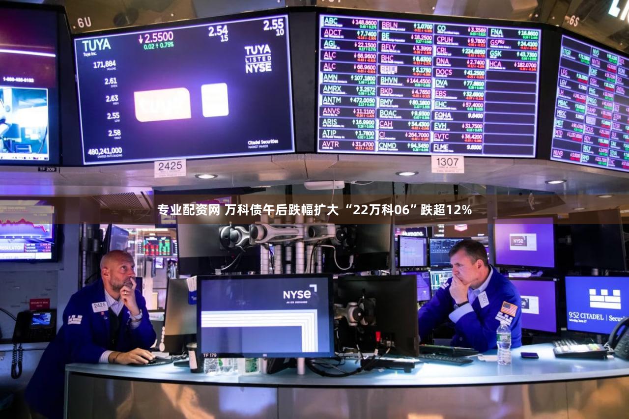 专业配资网 万科债午后跌幅扩大 “22万科06”跌超12%