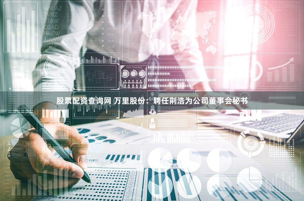 股票配资查询网 万里股份：聘任荆浩为公司董事会秘书