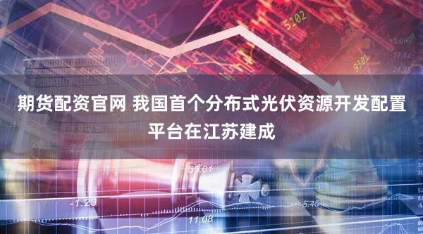 期货配资官网 我国首个分布式光伏资源开发配置平台在江苏建成