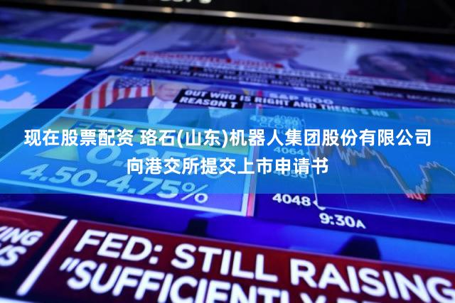 现在股票配资 珞石(山东)机器人集团股份有限公司向港交所提交上市申请书
