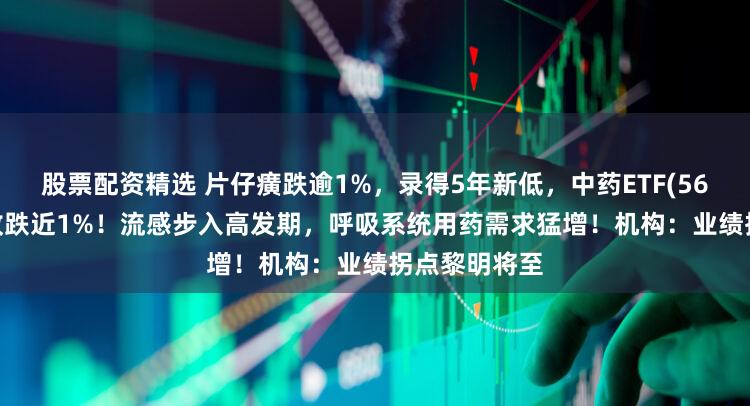股票配资精选 片仔癀跌逾1%,录得5年新低,中药ETF(560080)震荡收跌近1%!流感步入高发期,呼吸系统用药需求猛增!机构:业绩拐点黎明将至