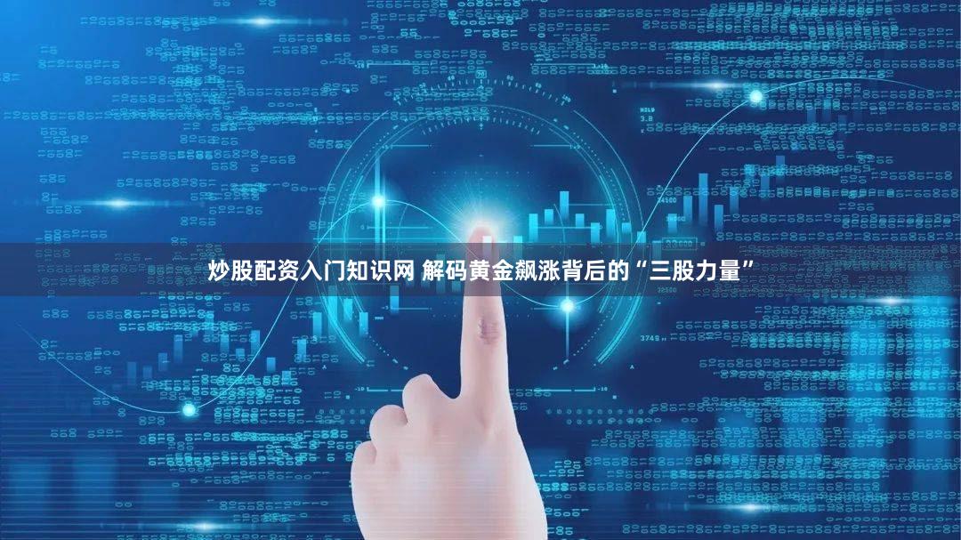 炒股配资入门知识网 解码黄金飙涨背后的“三股力量”
