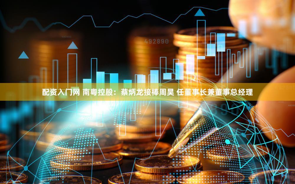 配资入门网 南粤控股:蔡炳龙接棒周昊 任董事长兼董事总经理