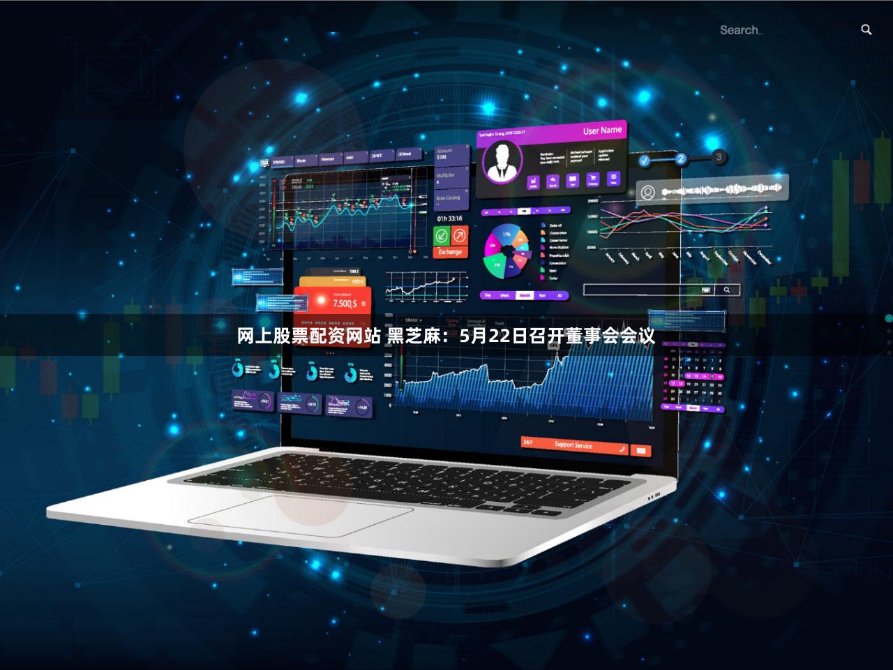 网上股票配资网站 黑芝麻：5月22日召开董事会会议