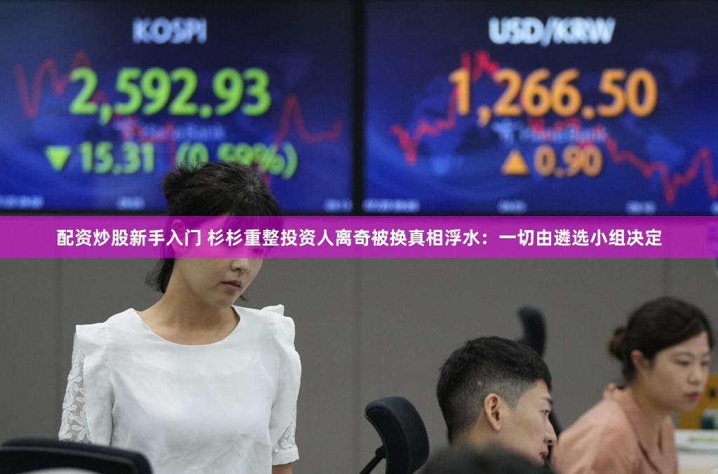 配资炒股新手入门 杉杉重整投资人离奇被换真相浮水:一切由遴选小组决定