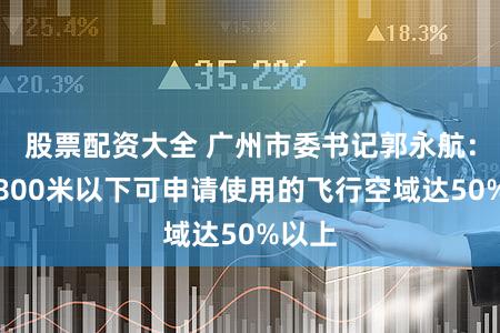 股票配资大全 广州市委书记郭永航：广州800米以下可申请使用的飞行空域达50%以上